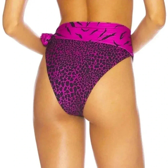 NEW! “Wild Riot” Zebra High Waisted Bikini Bottoms - Picture 3 of 14